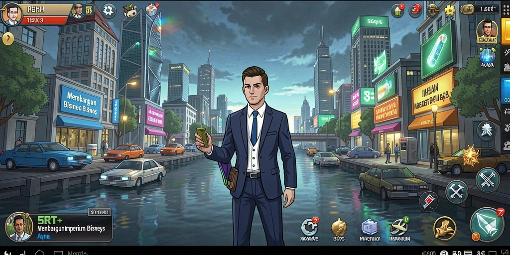 Tampilan utama gameplay 5RT yang menarik dan interaktif.