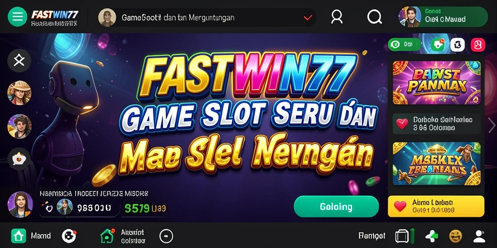 Gameplay menarik dari FASTWIN77 dengan beragam mesin Slot.