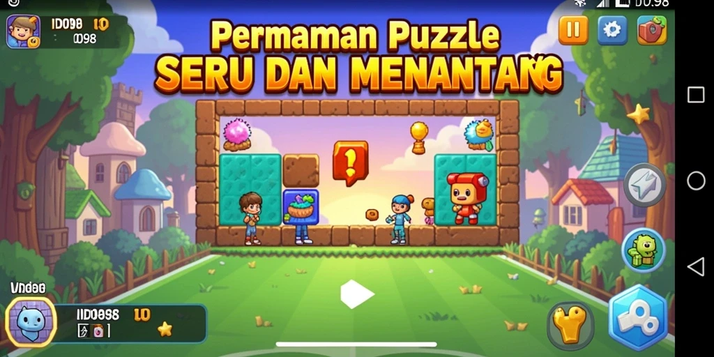 Tampilan gameplay ID098 yang menantang dan seru.