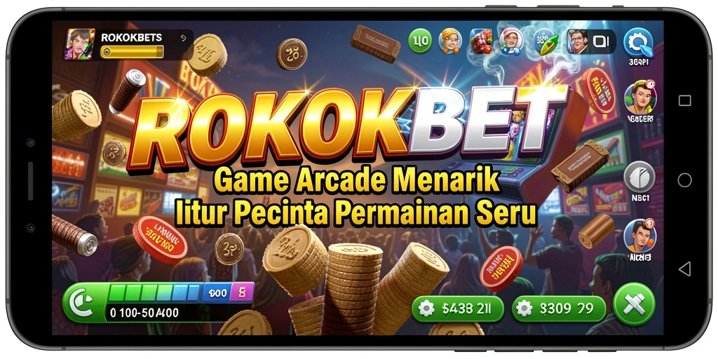 Screenshot gameplay <strong>ROKOKBET</strong> yang menampilkan aksi seru dalam permainan Arcade.