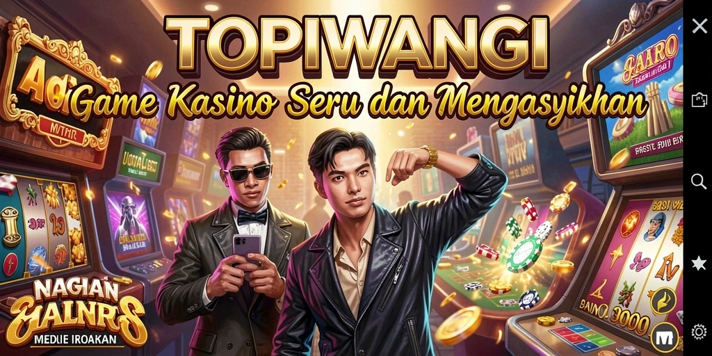 Screenshot gameplay TOPIWANGI dengan tampilan menawan.
