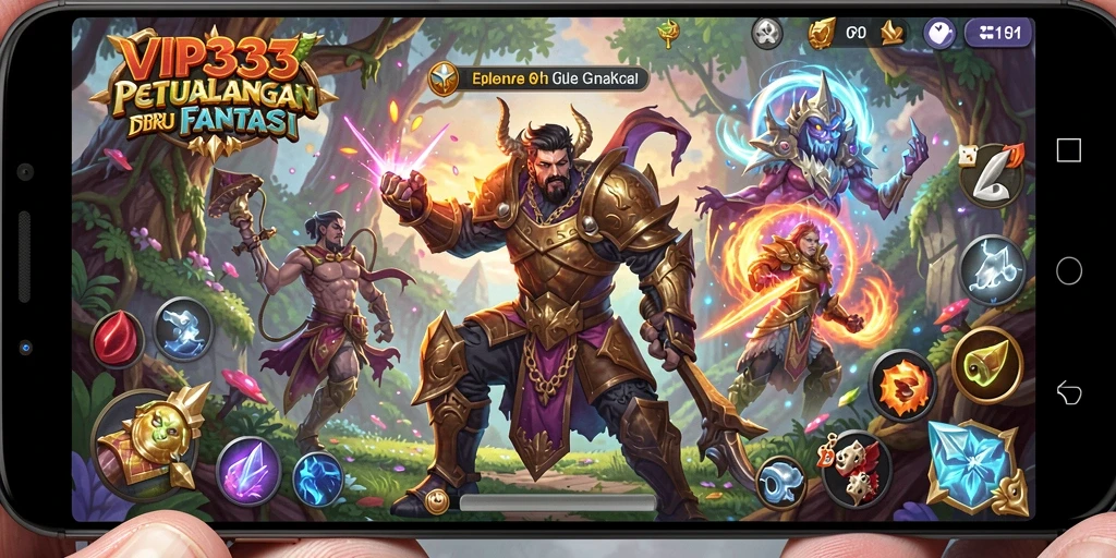 Gameplay seru dengan berbagai tantangan di dunia petualangan.