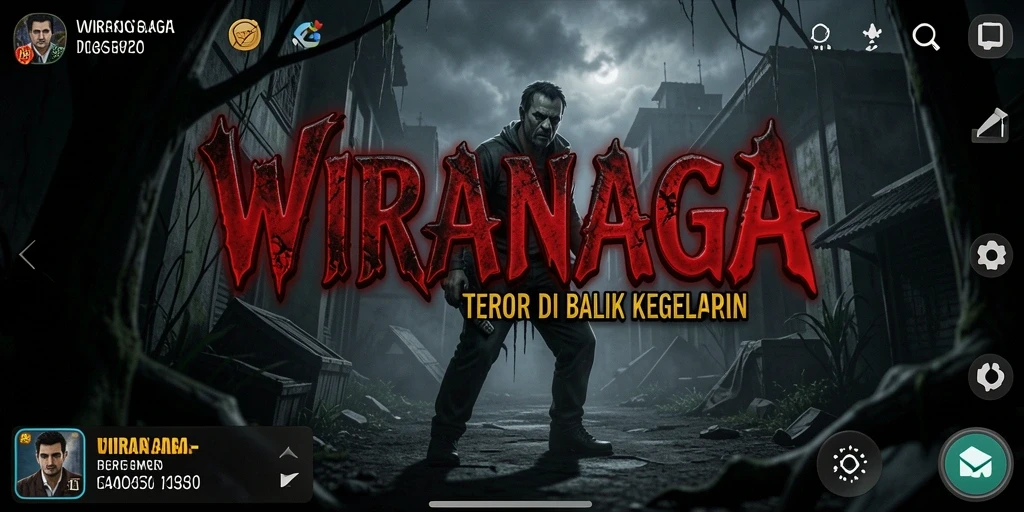 Cuplikan gameplay WIRANAGA yang menyeramkan dan mendebarkan.
